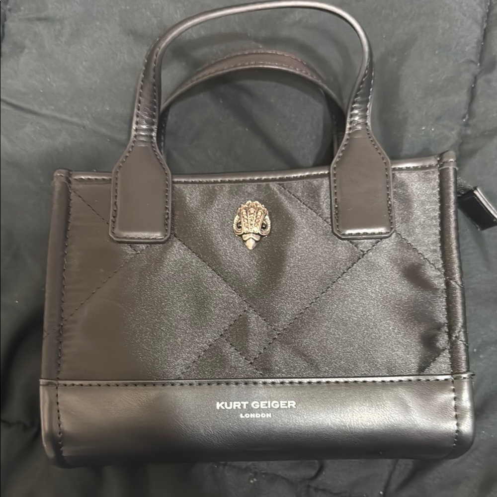 Kurt Geiger Black Quilted Women's Bag